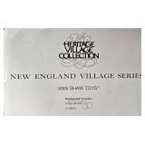 Dept 56 Heritage Village Collection New England Series Porcelain Houses with Lights