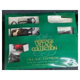 Dept 56 New England Village Collection with Train Set, Trees, and Accessories