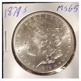 1879-S Morgan SIlver Dollar MS65