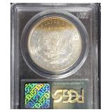 1885-O Morgan Silver Dollar PCGS MS63- Old Green Holder