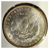 1887- P  Morgan Silver Dollar MS65