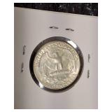 1948- P  Washington Quarter  MS65+
