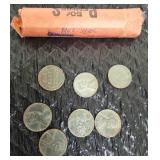 1943 Steel Penny Roll of 50 Coins!