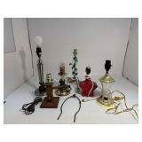Lot of Lamps - All Work