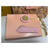 Vintage Laundry Basket & Sears Best Rechargeable Cordless Pink Electric Scissors