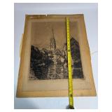"Harfleur" by Alfred-Louis Brunet-Debaines