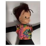 Lot of (2) Dolls With Feet Straps