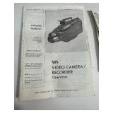 Low Light Sensitivity Series LXI VHS Movie Video Camera W/CASE & Accessories