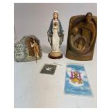 Mary & Jesus Statues