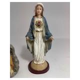 Mary & Jesus Statues