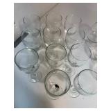 Large Lot of Wine Glasses