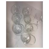 Large Lot of Wine Glasses