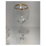 Large Lot of Wine Glasses