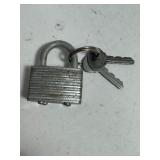 Lot of (3) Vintage Locks