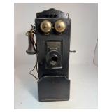Julius Andrae & Sons Co. Wooden Wall Phone