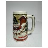 Lot of (4) Budweiser Steins