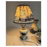 Lot of Dutch Vase, Lamp, & a Clog