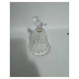 Viking Glass Hand Bell Transparent Pink, Crystal Bell & More