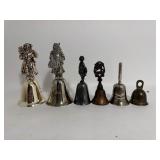 Living Quarters Silver Plated Santa Bell & Others