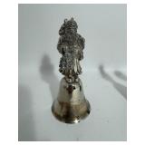 Living Quarters Silver Plated Santa Bell & Others