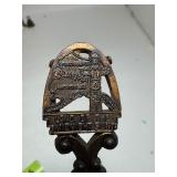 Living Quarters Silver Plated Santa Bell & Others