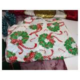 Large Religious Banner & Vintage Christmas