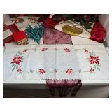 Large Religious Banner & Vintage Christmas
