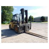 1996 Cat DP80 Diesel Forklift with Cab and Heat 1996 Cat DP80 Diesel Forklift with Cab and Heat