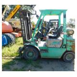 1994 Mitsubishi FG20B LP Forklift - For Repair 1994 Mitsubishi FG20B LP Forklift - For Repair