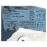 1994 Mitsubishi FG20B LP Forklift - For Repair 1994 Mitsubishi FG20B LP Forklift - For Repair