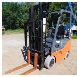 2021 Toyota 8FGCU15  LP Forklift 2021 Toyota 8FGCU15  LP Forklift