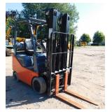2021 Toyota 8FGCU15  LP Forklift 2021 Toyota 8FGCU15  LP Forklift
