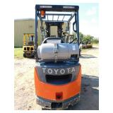 2021 Toyota 8FGCU15  LP Forklift 2021 Toyota 8FGCU15  LP Forklift