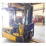 2012 Hyundai 15BT-7 36 Volt Electric Forklift 2012 Hyundai 15BT-7 36 Volt Electric Forklift