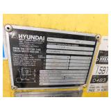 2012 Hyundai 15BT-7 36 Volt Electric Forklift 2012 Hyundai 15BT-7 36 Volt Electric Forklift