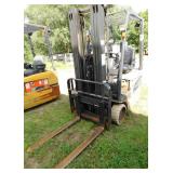 2005 Nissan E3000 Electric Forklift - For Repair 2005 Nissan E3000 Electric Forklift - For Repair