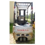 2005 Nissan E3000 Electric Forklift - For Repair 2005 Nissan E3000 Electric Forklift - For Repair