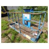 2 - Genie Boom Lift Baskets and Misc.Storage Barrel 2 - Genie Boom Lift Baskets and Misc.Storage Barrel