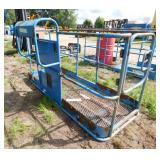 2 - Genie Boom Lift Baskets and Misc.Storage Barrel 2 - Genie Boom Lift Baskets and Misc.Storage Barrel