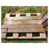 2 - Sets of Forklift Forks 2 - Sets of Forklift Forks