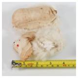 Vintage Native American Crafted Bunny Slippers