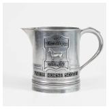 Vintage White Horse Scotch Pitcher - Pewter