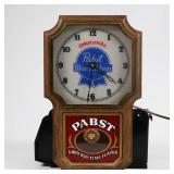 Vintage Pabst Blue Ribbon Beer Wall Clock
