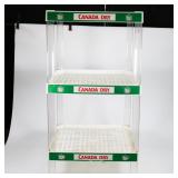 Canada Dry Plastic 3 Shelf - Store Display