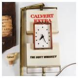 Calvert Whiskey Advertisement Lot