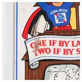 Pabst Blue Ribbon Wood Sign