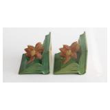 Vintage Roseville Pottery Bookends