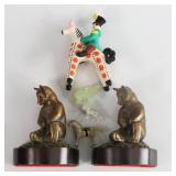 Vintage Figurine Lot - Bronze Statues