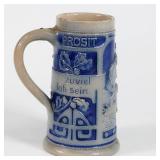 Beer Mug/Scotch Pitcher Lot