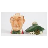 Vintage 1976 Heritage Ezra Brooks Stan Laurel Decanter